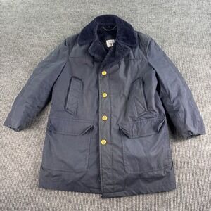 Vintage Ceiling Zero Blauer Jacket Men 44S Blue Weather Resistant Outerwear